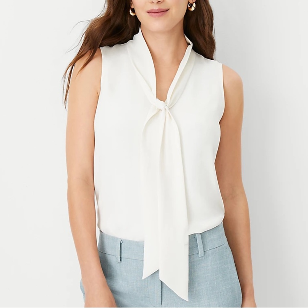 Ann Taylor sleeveless blouse